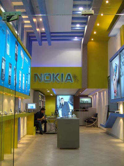 NOKIA MOBILE SHOP <br> <br>  Interior
